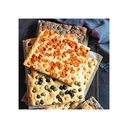 5 X Focaccia Tradizionale Schiacciata A Mano 30 X 40 800gr