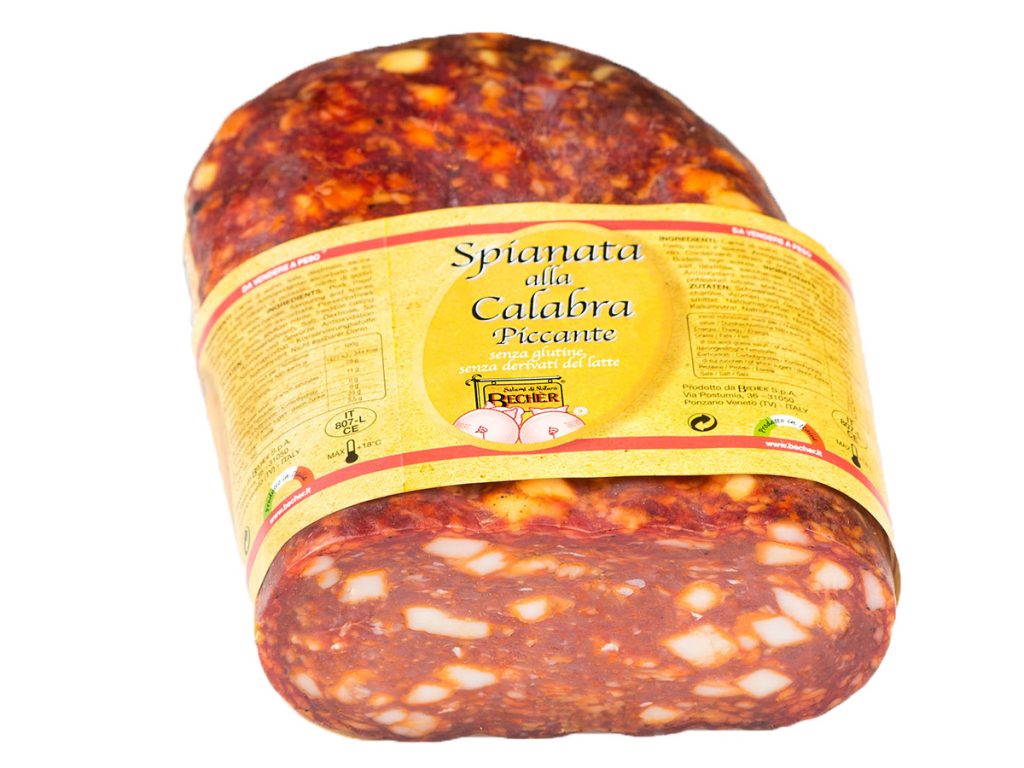 Schiacciata / Spianata Alla Calabra Piccante Al Kg Becher Salumi