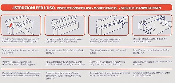 Alluminio Per Alimenti Cuki Rotolo H30 150m