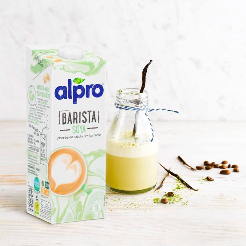 8 X Bevanda Di Soia Orasi' Barista Professional Alpro Da 1L