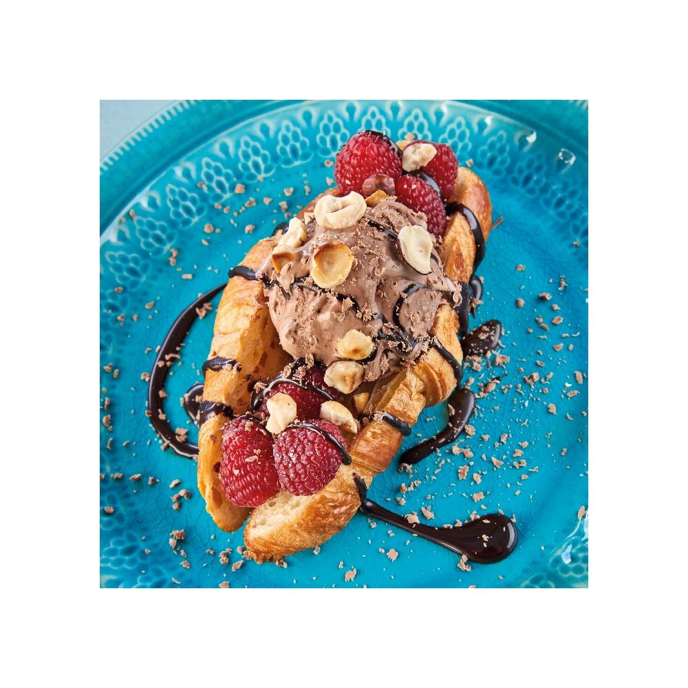 80 X Croissant Nature Harmonie Dritto Prelievitato Da 90gr