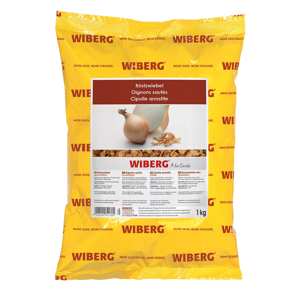 Cipolla Crunch Arrostita e Tritata Wiberg Da 1Kg