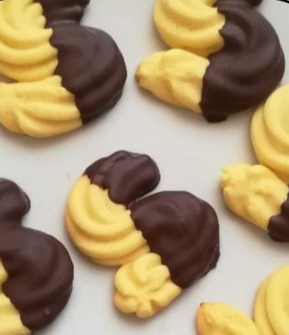 20 X Biscotti "S" Al Cioccolato Da 70gr Circa