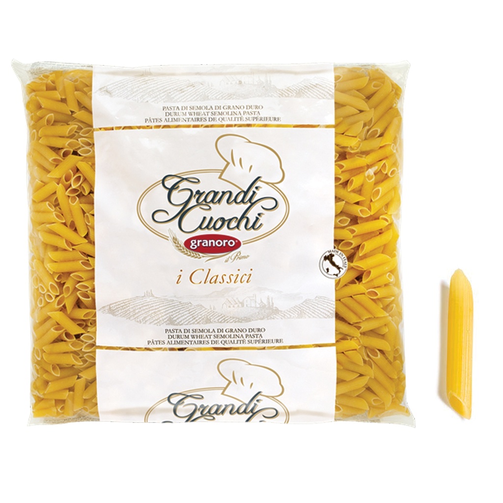 4 X Pasta Di Semola Granoro Penne Rigate Piccole N26 Da 3Kg