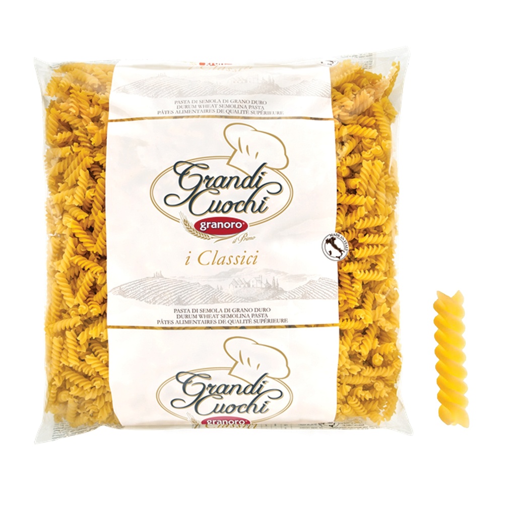 4 X Pasta Di Semola Granoro Spirali/Fusilli Da 3Kg