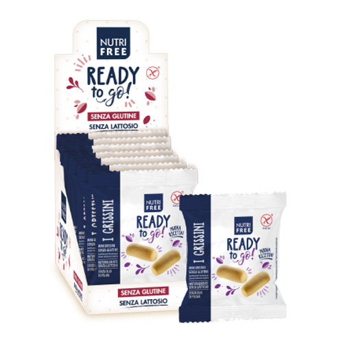 32 X Mini grissini Senza Glutine E Senza Lattosio Da 30gr