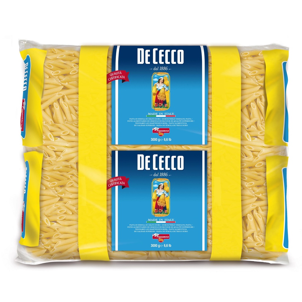 4 X Pasta Di Semola Penne Rigate 41 De Cecco Da 3Kg
