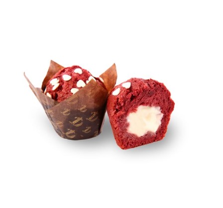 42 X Mini Muffin Tulipano Red Velvet Délifrance Da 26Gr.