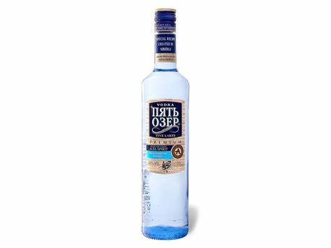 Vodka Five Lakes Premium 1 lt