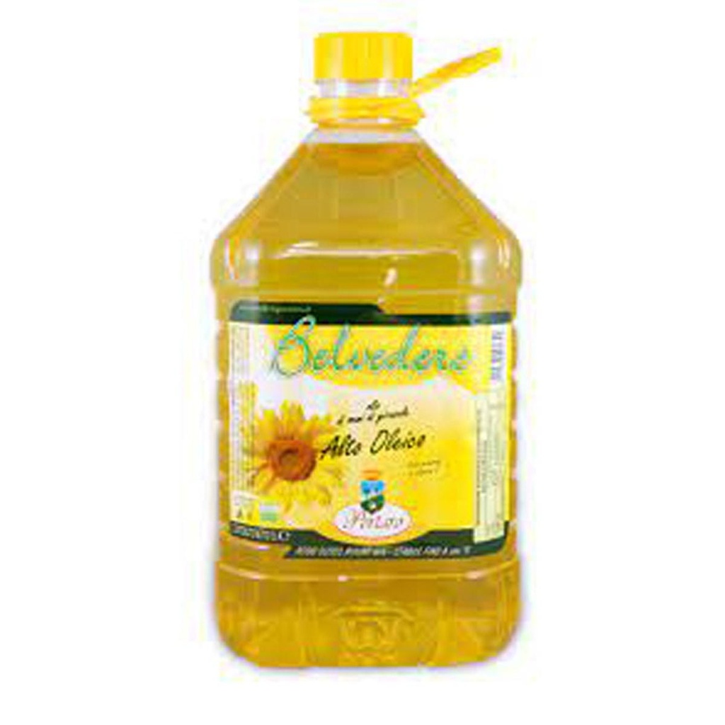 Olio Di Semi Di Girasole Alto Oleico Belvedere Da 5L