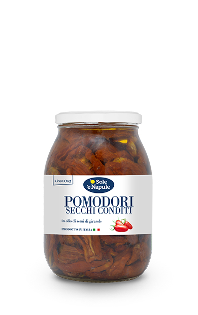 Pomodori Secchi in Olio di Girasole 960 g