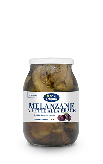 Melanzane alla Brace in Olio di Girasole 960 g