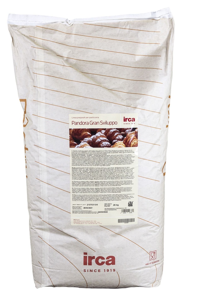 Irca Pandora Gran Sviluppo 25 Kg