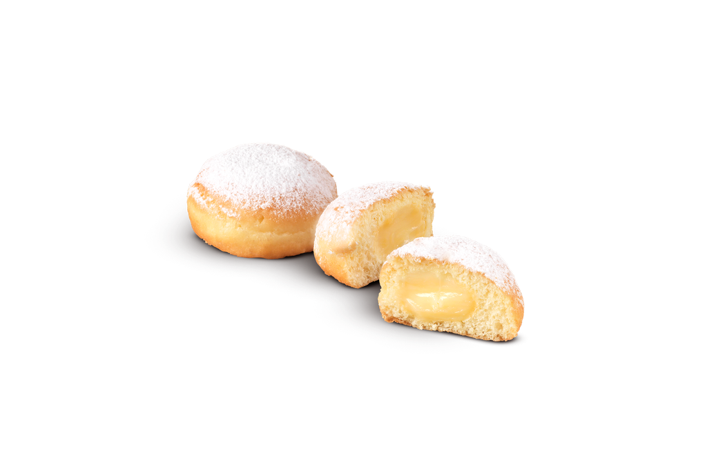 140 X Mini Krapfen alla Crema Da 25gr