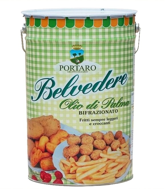 Olio Di Palma Bifrazionato In Latta Da 25L