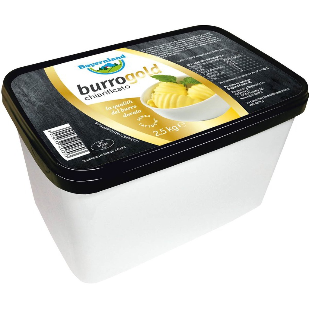 Burro Chiarificato Da 2,5Kg Bayernaland