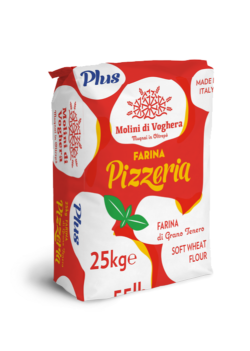 Farina Di Grano Tenero 00 Pizza Plus Da 25Kg Molini Di Voghera