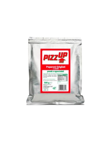 Peperoni Rossi E Gialli Grigliati Busta Alluminata Da 500gr Pizzup