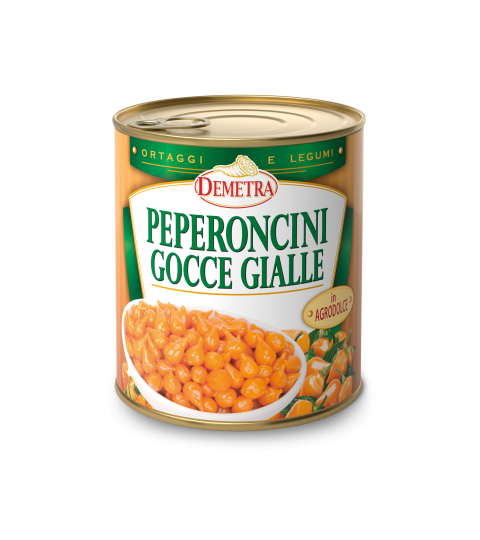 Peperoncini Gocce Gialli da 793Gr