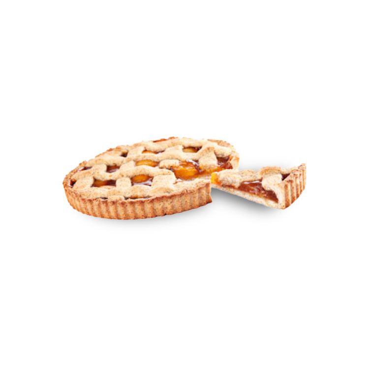 Crostata Integrale e Multicereale All'albicocca da 1Kg