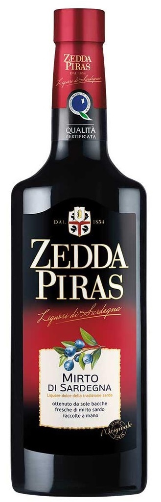 Liquore Zedda Piras Mirto Rosso 70cl