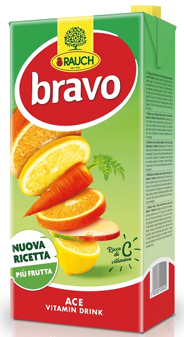 6 X Succo Di Frutta Bravo Ace 2L