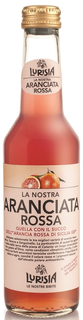 24 X Lurisia Aranciata Rossa Igp 27,5cl