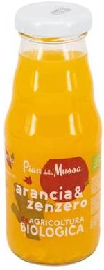 6 X Succo Pdm Bio Arancia E Zenzero 20cl