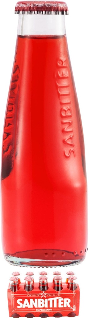 40 X Sanbitter Rosso 10cl