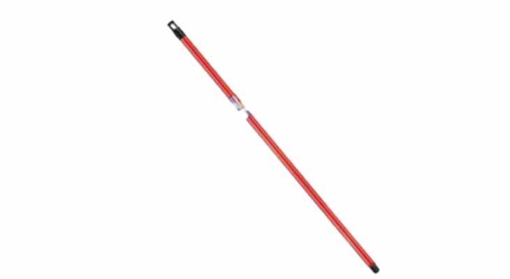 Manico Metallo Ricoperto Di Plastica A Vite H 130cm