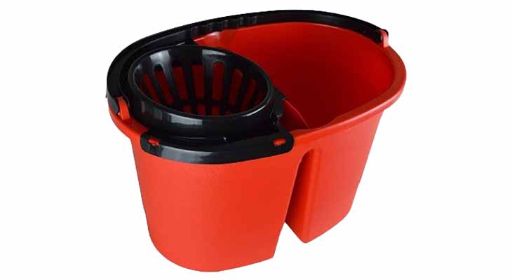 Secchio Doppia Vasca Con Strizzamop