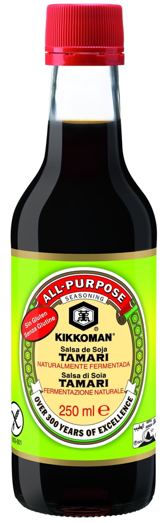 6 x Tamari Salsa di Soia Senza Glutine 250ml Develey