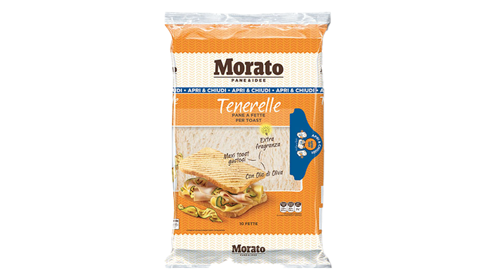 8 X Pancarre' Maxi Toast Tenerelle Morato Da 500gr