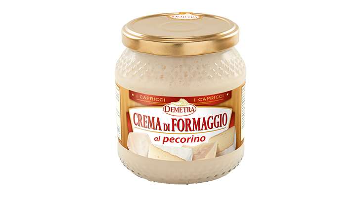 Crema Di Formaggio Al Pecorino Demetra Da 550gr