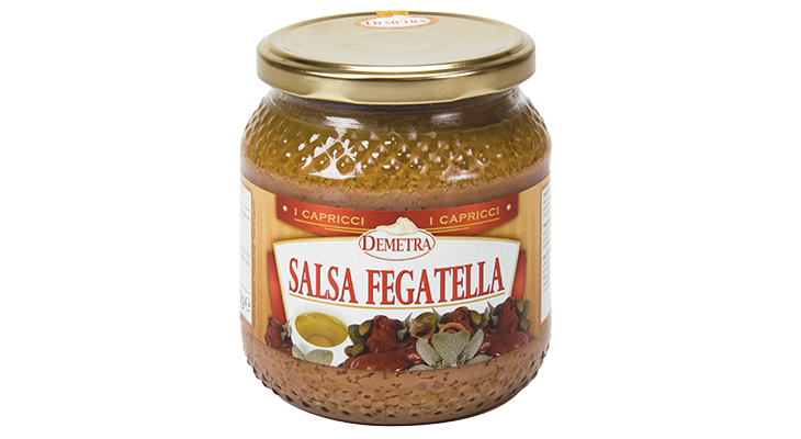 Salsa Fegatella Demetra Da 580Ml