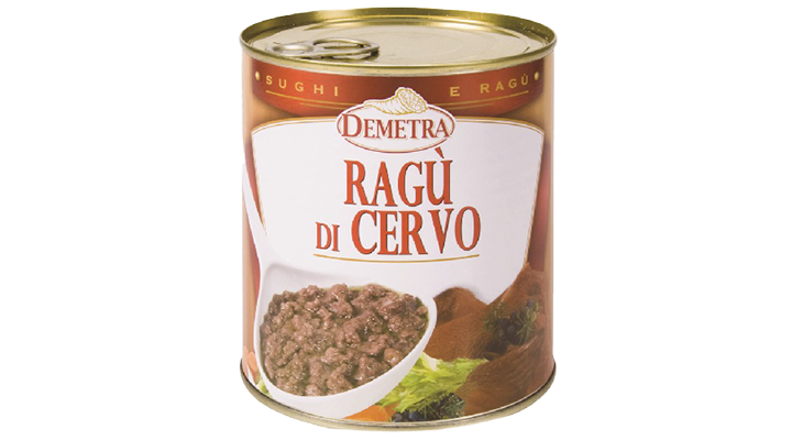 Ragu' Di Cervo Demetra 820gr