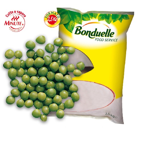 Piselli Novelli Finissimi Minute Bonduelle da 2,5Kg - Surgelati