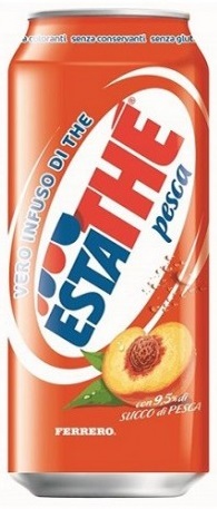 [PO203041] 24 X The' Estathe Pesca Lattina 33cl