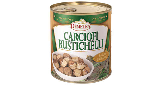 [CA08187] Carciofi Rustichelli Demetra Da 770gr