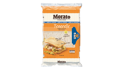 [CAD19177] 8 X Pancarre' Maxi Toast Tenerelle Morato Da 500gr