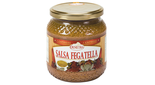 [CA03601] Salsa Fegatella Demetra Da 580Ml