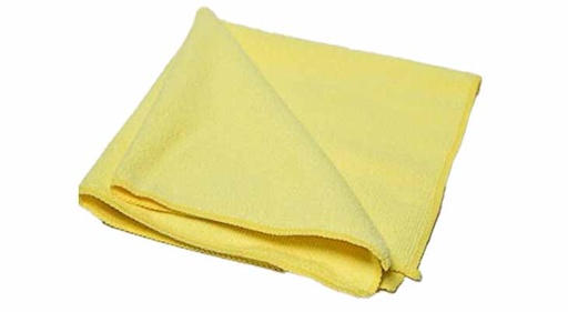 [LSH338.232] 10 X Panno Microfibra Misure: 40X40cm Colore Giallo