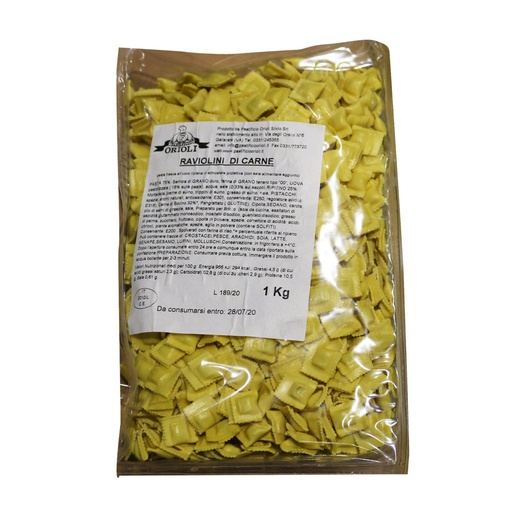 [CA01947] Pasta Fresca Ravioli Di Carne In ATM Da 1Kg