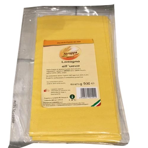 [CA01850] 2 X Pasta Fresca Per Lasagne Stroppa In ATM Da 500Kg