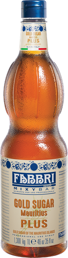 [FB9150158] Sciroppo Fabbri Mixybar Gold Sugar Plus 1L