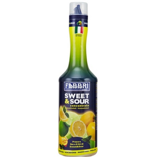 [FB9166150] Sciroppo Fabbri Sweet & Sour Concentrato Da 1,3Kg
