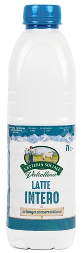 [LS23100] 12 X Latte intero della Valtellina UHT da 1L