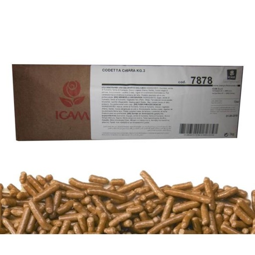[CAT000161] 3Kg di Codette Di Cioccolato Al Latte