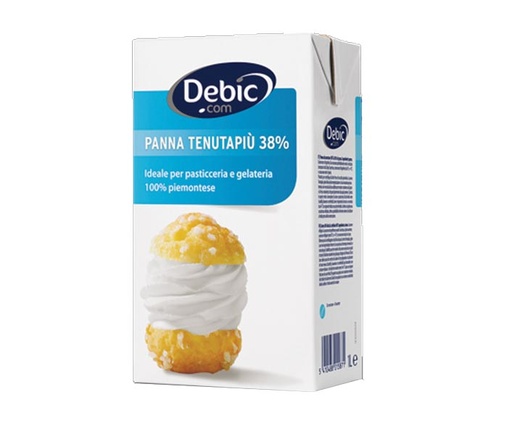 [CAT028306] Panna Debic 38% Tenuta piu’ 100% Piemontese Da 1L