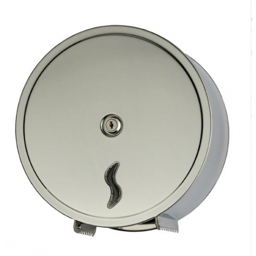 [MAMED105000] BRINOX Dispenser Carta Igienica Mini Jumbo Acciaio Inox AISI 430 Satinato